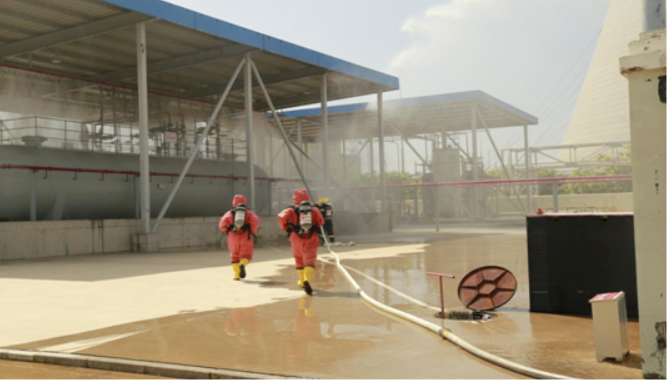 建投集團(tuán)、建投能源和邢臺(tái)熱電聯(lián)合組織開展三級(jí)聯(lián)動(dòng)生態(tài)環(huán)境綜合應(yīng)急演練